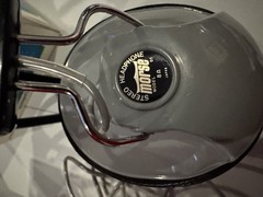 Vintage Electrophonic Morse 01 Stereo Headband Headphones Black Gray 6.35mm