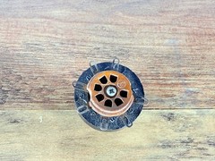 Vintage 7-Pin Miniature Tube Test Socket Adapter