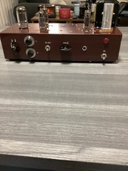 Tube Headphone Amplifier Custom Hand made, Including Headphones!