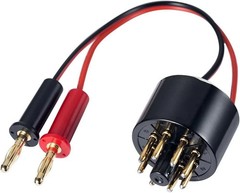 Tube Amp Bias Current Probe Tester 8 Pin Socket for EL34 KT88 6L6 6V6 5881 6550