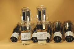 2 PCS 5C3S /5U4G . Black Graphite Plate. Kenotrone. SVETLANA. Tested by Etracer.