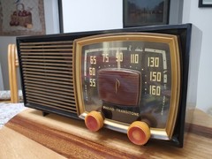 VTG 1952 Philco Transitone AM/SW Radio Model 53-564 NICE / See Video/Description