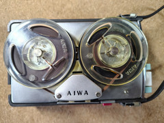 Aiwa TP-61R Rare Vintage Pocket Reel Tape Recorder Japan – Plays!