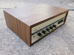 Electro-Voice Royal 100A Vintage Amplifier 1970s Wood Cabinet Works