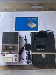 Bell & Howell Solid State Cassette Recorder & Case | Vintage | Rare | READ