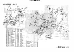 Spare parts for Technics RS-M6 cassette by type