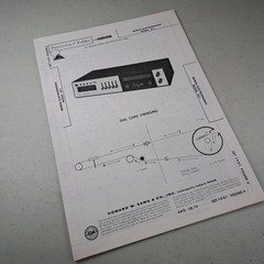 MORSE/ELECTROPHONIC Service Manual Model 451 1974 Photofact Illustrated