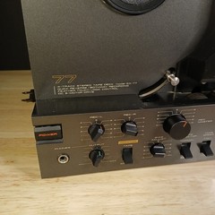 Vintage Black Akai GX-77 4-Track Reel-to-Reel Tape Deck in Original Box – NICE!