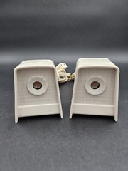 Pair of Vintage Electronic Dayton Model 2E176 TV Receiver Remote Plug Adapter