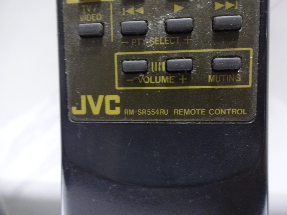 Genuine JVC RM-SR554RU AV Receiver System Remote Control – Made in Malaysia – Te