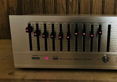 BSR EQ-110X – Ten Band Stereo Equalizer – Tested/Serviced/Working. See video