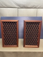 Pioneer CS-44 speakers 2 way fully functional EC original walnut cabinets
