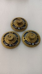 3 NOS VINTAGE QUAM 27A05Z8 2 3/4″ LOUD SPEAKER SPEAKERS, HAM CB RADIO etc.