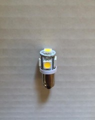 (8)BAYONET LED LAMP-6.3V-WARM WHITE-MC2505 MC2300-2105 /1888-1866/C27 C28 MC2125