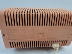 1940-50s AIWA Pink AM Radio Built-In Antenna Table Top Plug-In Made in Japan