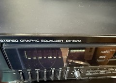 Kenwood GE-5010 Stereo Graphic Equilizer Tested Works!