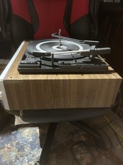 Vintage 1980’s MacDonald AM/FM Radio, 8 Track, and Turntable Stereo System M270.