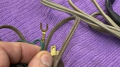 BSR 2330 OEM Power Connector Ground Audio Cables Only Fits Other BSR Turntables