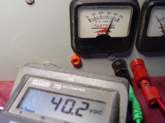 Vintage TABTRON MULTI TAP AC/DC POWER SUPPLY 20v/40v switchable outputs Works!