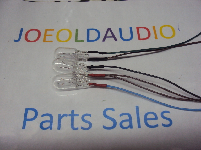 Lafayette LR-5555/LR-2020/LR-3030 Replacement Lamps 3 PC Kit Parting Out LR-2020