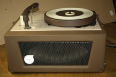 Vintage Audiotronics 300-E 4 Speed Classroom Record Player- Powers Up -Lights Up