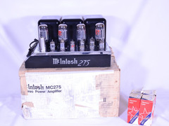 McIntosh MC275 MKI stereo amplifier Original BOX professionally restored
