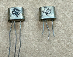 TI Texas Instrument 901 905 series silicon transistor vintage semiconductors