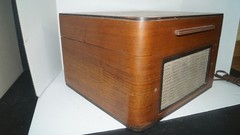 Vintage Wood ADMIRAL Model 6RP50-3A1AN Record Player Turntable 45 Watts – WORKS