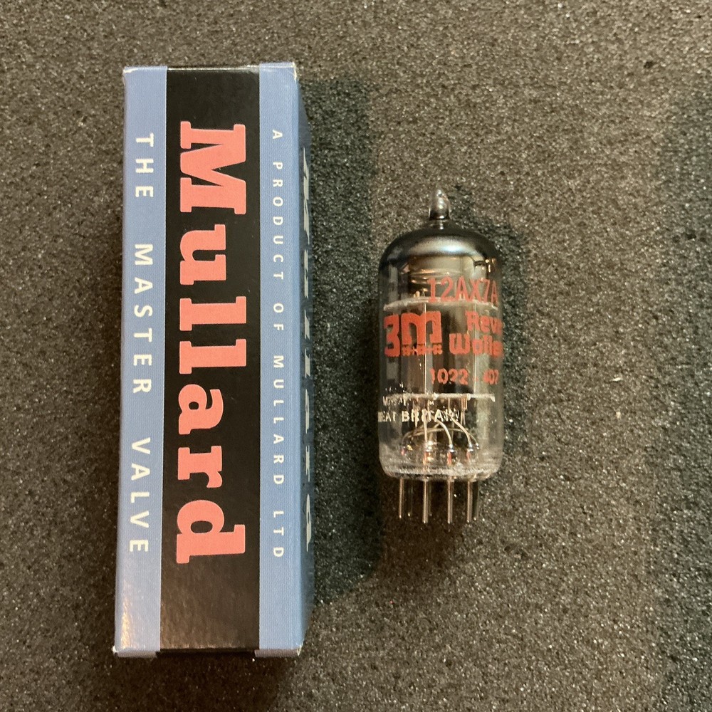 NOS Mullard 12AX7A ECC83 Tube Wollensak I61 Amplitrex Test 12AX7 B339 7025 BEST!