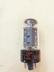 Sylvania 7591 7591A Used Good Testing Values Red Prints