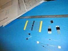 HAFLER DH-110 PC14 POWER SUPPLY SEMICONDUCTOR KIT WITH MUTING JFETS