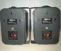 KLH M-Pro5 Indoor/Outdoor 5 -100 Watt 2 Speaker System with Bracket wall mounts