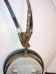 VTG 20’s 30’s Headphones C. Brandes USA Superior 1/4” connector Metal Headband