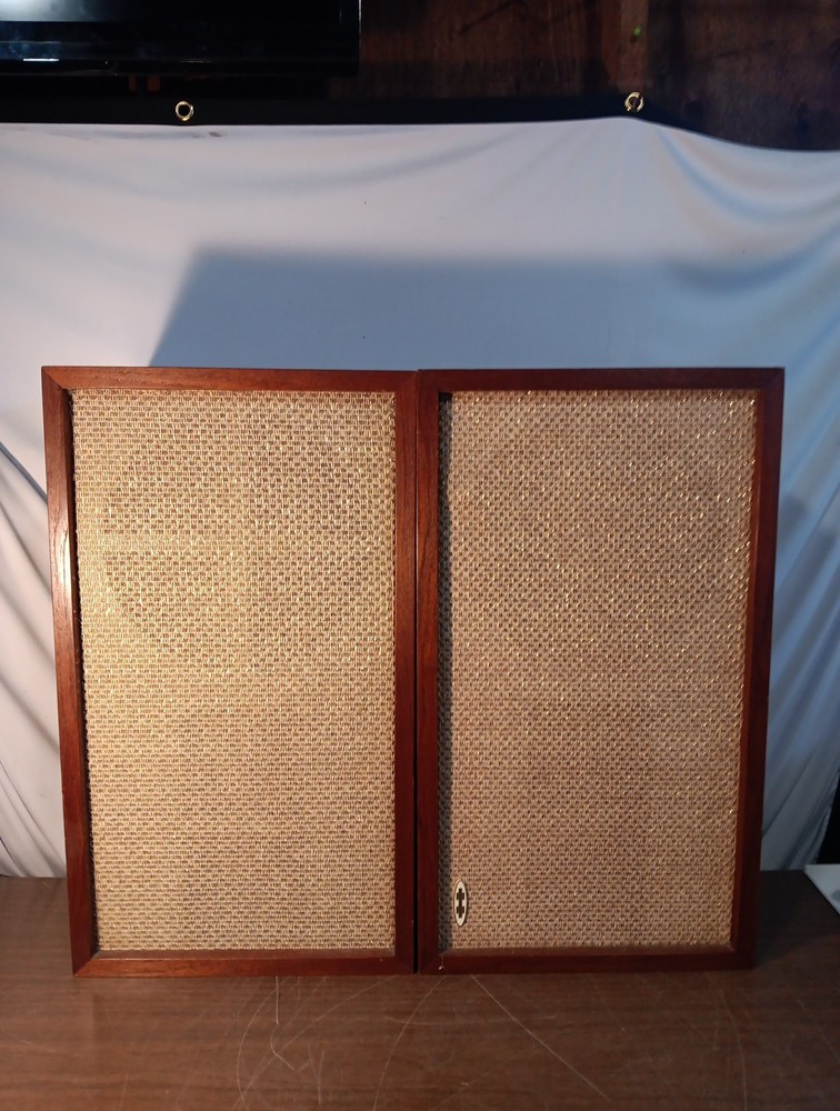 Vintage Heathkit Floor Speakers – Tested Working Unknown Model