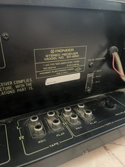 PIONEER SX-650 VINTAGE AM/FM STEREO RECEIVER – Parts