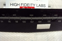 Philips 7831 Receiver Dial Scale. Nice Condition. Parting Out Entire 7831