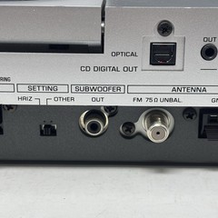 Yamaha Compact Stereo System CRX-TS2 Speaker Wires Vintage Homecore NO REMOTE