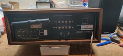 Sony STR-6045 wood cabinet AM/FM Stereo Receiver 1971 Vintage Serviced See Video