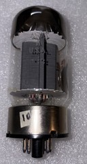 RCA GE 6550 DUAL DISC GETTER POWER VACUUM TUBE AMPLITREX TESTED 72% gm