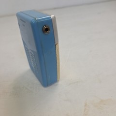 Vintage Crown 6 Transistor AM Radio 1950s Rare Sky Blue Made in Japan VG