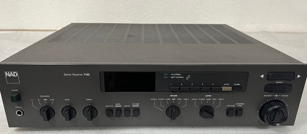 NAD 7155 55wpc Vintage Stereo Reciever In Very Nice Original Condition!