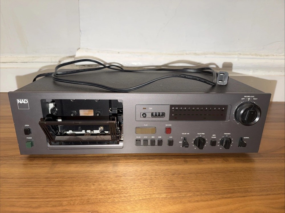 NAD 6340 Stereo Cassette Deck – Not Working For Repair
