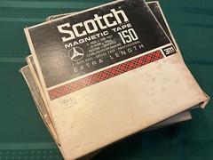 Scotch Magnetic Tape 150 5in Reel 1/4 inch x 1800 feet Professional Extra Length