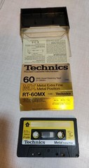 📌 VTG RARE Technics RT-60MX Metal Cassette Tape # Japan