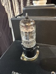 IEC Japan 7025 12AX7A Grey Plate Halo Get Vacuum Tube TV7&Maxi Test NOS 🅾️