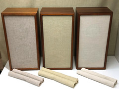 GOLDEN WHEAT Pre-Cut KLH Model 20 Twenty 17 Seventeen Speaker Grills Cloth
