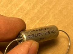 NOS Vintage .068 uf 200v Sprague Vitamin Q Style JAN Bass Tone Capacitor (Qty)