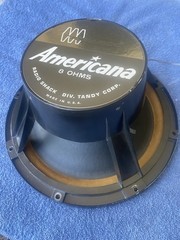 REALISTIC AMERICANA COAXIAL 12 INCH SPEAKER – USA! “TESTED”.