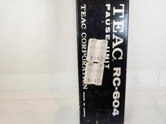 TEAC RC-604 Wired Remote Control Pause Switch – NEW IN ORIGINAL BOX, NEVER USED!