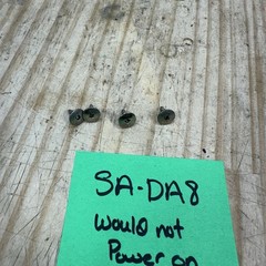 Technics SA-DA8 SA-DA10 Parts READ DESC – Case Screws